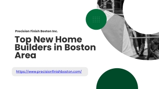 Top New Home Builders in Boston Area