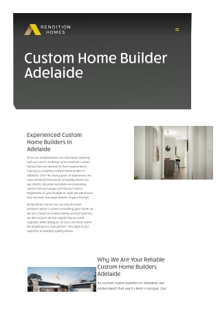 Home Builders Adelaide