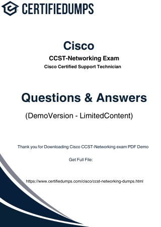 CCST-Networking exam dumps