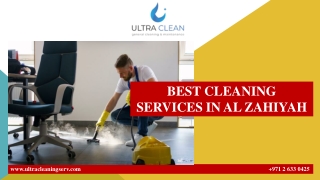 BEST CLEANING SERVICES IN AL ZAHIYAH