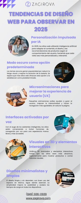 Tendencias de Diseño Web para Observar en 2025