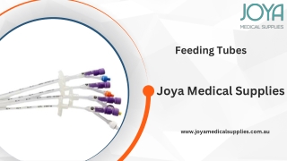 Buy Feeding Tubes in Australia - Joya Medical Supplies