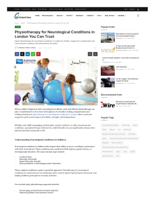 Physiotherapy for Neurological Disorders in London