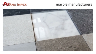 marble manufacturers
