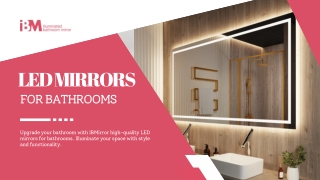 LED Mirrors for Bathrooms