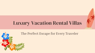 Vacation Rental Homes Hawaii