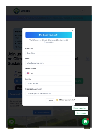 Technical support for conference attendees