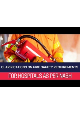 NABH fire safety course in bangalore