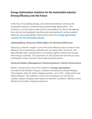 Power saving technologies in india | Energy savings solutions in india
