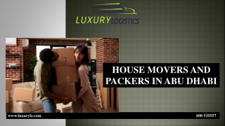 HOUSE MOVERS AND PACKERS IN ABU DHABI