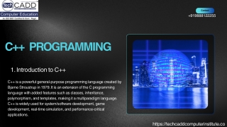 Best Programming Course in Jalandhar - TechCADD Computer Education