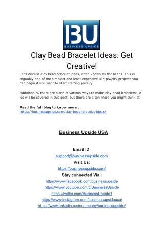 Clay Bead Bracelet Ideas_ Get Creative!