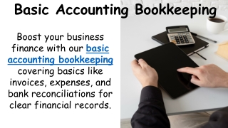 Basic Accounting Bookkeeping
