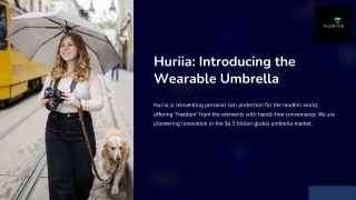 Upgrade Rainy Days Convenience with a Wearable Umbrella