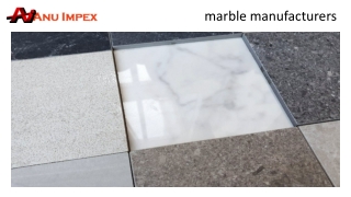 marble manufacturers