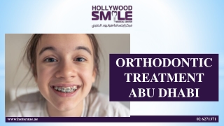ORTHODONTIC TREATMENT ABU DHABI
