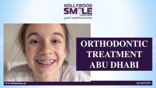 ORTHODONTIC TREATMENT ABU DHABI
