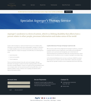 Specialist Asperger’s Therapy Service