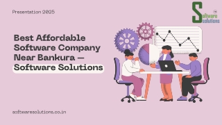 Best Affordable Software Company Near Bankura – Software Solutions