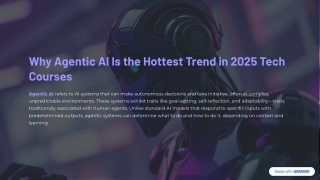 Agentic AI Course in Hyderabad | Agentic AI Online Training