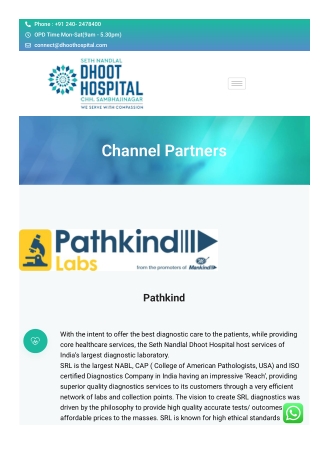 Best Cancer Hospital in Aurangabad – Dhoot Hospital Oncology Centre