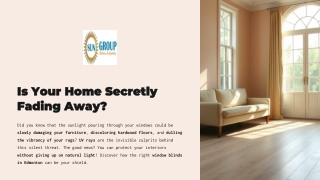 Worried About Sun Damage Indoors? Discover The Best UV-Blocking Blinds