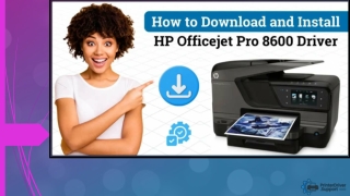 How To Download And Install HP Officejet Pro 8600 Driver
