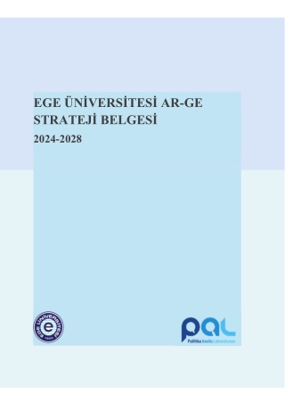 Ege Üniversitesi Ar-Ge Strateji Belgesi