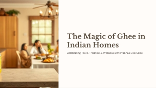 Bring Home the Purity – Choose Prabhas Desi Ghee