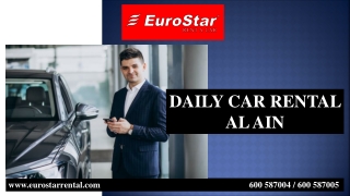 DAILY CAR RENTAL AL AIN
