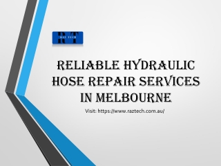 Reliable Hydraulic Hose Repair Services in Melbourne-httpswww.raztech.com.au