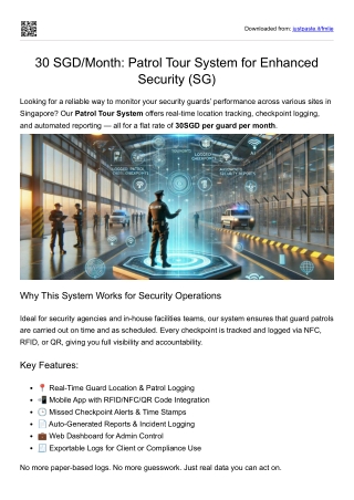 Patrol Tour System for Enhanced Security