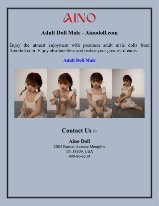Adult Doll Male - Ainodoll.com