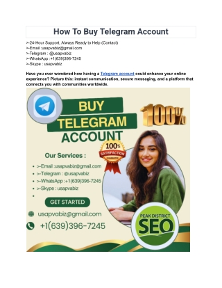 How To Buy Telegram Account (1)