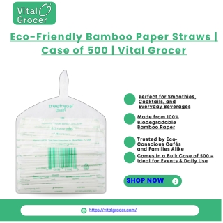 _Bamboo paper straws