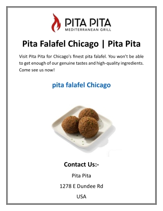 Pita Falafel Chicago