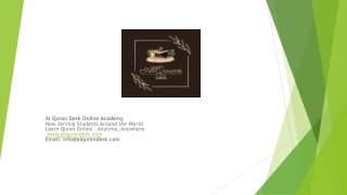 Online Quran Classes Globally