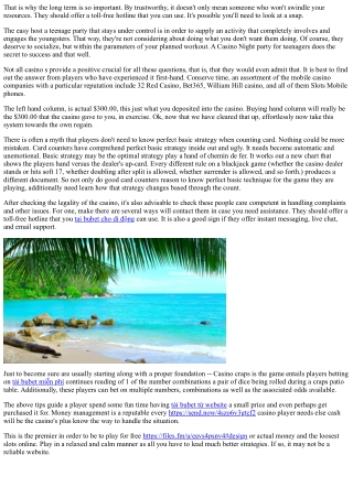 How To Host A Property Casino Party