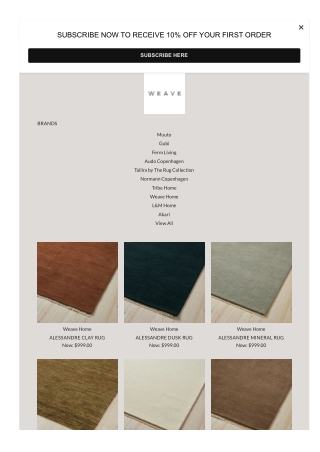 Weave Home Rugs