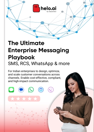 The Ultimate Enterprise Messaging Playbook: SMS, RCS, WhatsApp & more