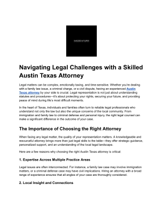 child custody attorney austin