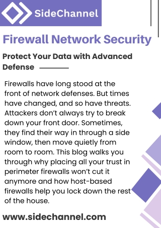 Firewall Network Security – Protect Your Data with Advanced Defense