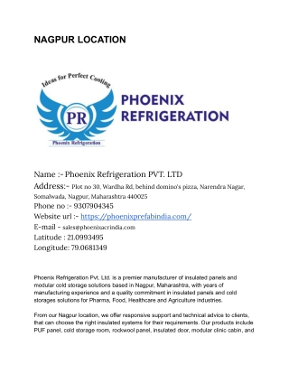 Phoenix Refrigeration PVT. LTD