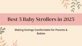Best 5 Baby Stroller in 2025