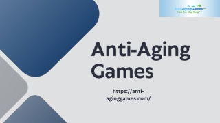 Mind Sharpening Games for Better Memory