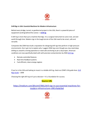 USA Drill Rig Guide: Expert Tips for Successful Drilling Operations