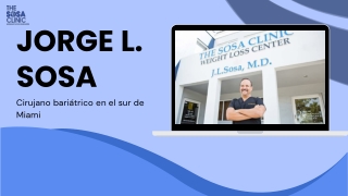 Especialista en cirugía bariátrica