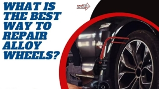 What is the best way to repair alloy wheels?