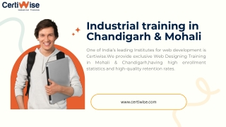 Industrial training in Chandigarh & Mohali