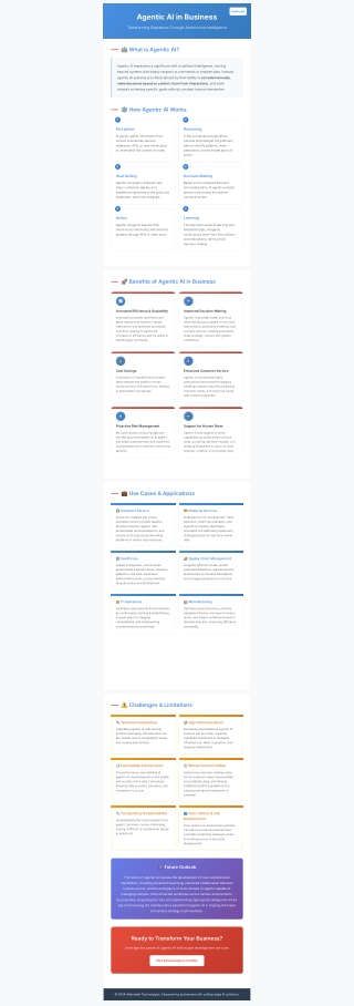 Agentic AI for Business